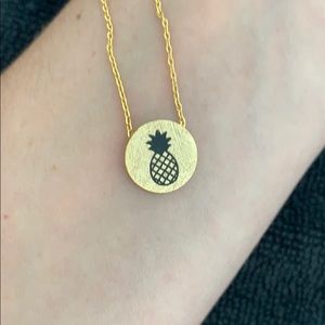 Gold Pineapple Necklace